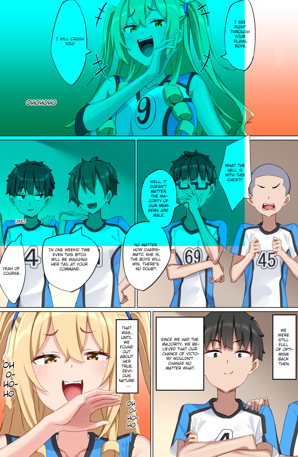 Hentai Manga Comic-Welcome to the Weak Masochist Volleyball Club-Read-9